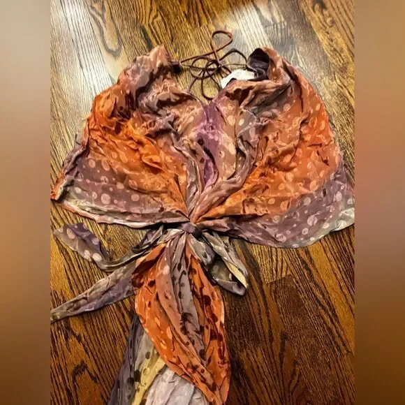 Free People Jen's Pirate Booty Electric Universe Kaftan Size - Picture 6 of 8